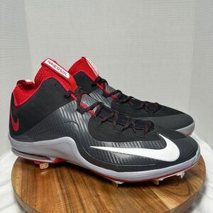 NIKE AIR MAX‎ MVP ELITE MENS SIZE 16 MOLDED BASEBALL CLEATS BLACK SPORTS OUTDOOR